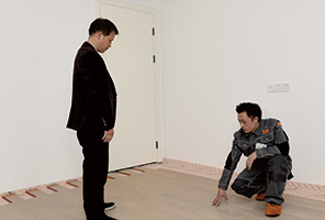 安裝方案確認，試鋪