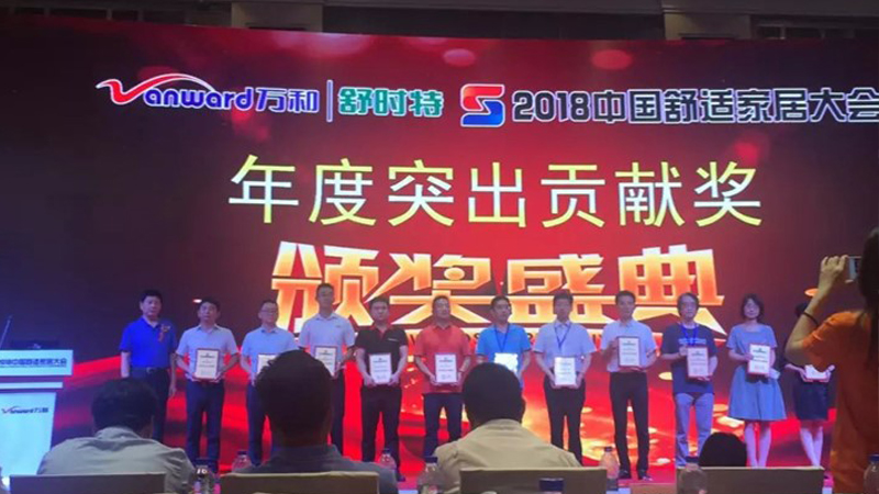 天格地暖實木地板榮獲中國舒適家居大會“年度突出貢獻獎”