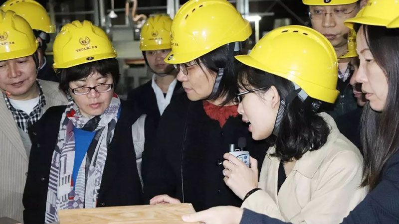 杭州主流地產企業團考察天格制造基地